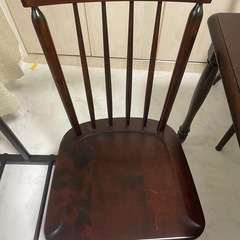 北海道民芸家具　ダイニングテーブル ★ ★ ★引取り限定★ ★ の画像