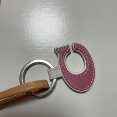 COACH コーチ シグネチャー 長財布 ピンク キーホルダーセットの画像