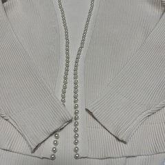 美品　clear ニットカーディガン　フリーサイズの画像