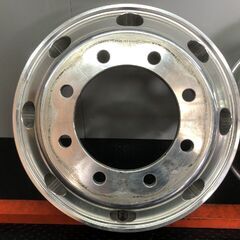 BS BRIDGESTONE タフブライト トラックホイール 19.5インチ 2本 6.75L8HPCD275+147 iso式 平面座 4軸低床　(SHZ002)の画像