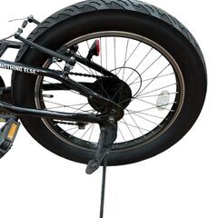 HUMMER ハマー　FDB206 FAT BIKE ファットバイク　折りたたみ自転車 20インチ　極太タイヤ　2023年製　自転車　折りたたみの画像