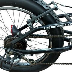 HUMMER ハマー　FDB206 FAT BIKE ファットバイク　折りたたみ自転車 20インチ　極太タイヤ　2023年製　自転車　折りたたみの画像