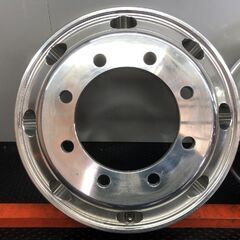 BS BRIDGESTONE タフブライト トラックホイール 19.5インチ 2本 6.75L8HPCD275+147 iso式 平面座 4軸低床　(SHZ003)の画像