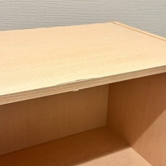 木製小型ラック／収納棚の画像