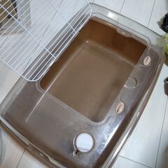 中古小動物飼育ケース(給水ボトル付き)　ヒーター付きの画像