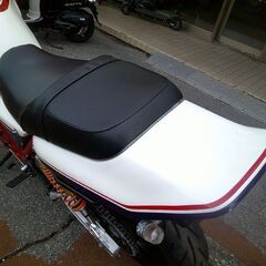 NO.5489　ＣＢ４００ＳＦ　水冷４サイクルＤＯＨＣ１６バルブ４気筒４００ｃｃ　メッキフェンダー　リヤフェンダーレス　ブルー＆ホワイト　ＣＢＸカラー　☆彡の画像