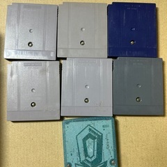 ゲームボーイソフトポケモンシリーズセットの画像