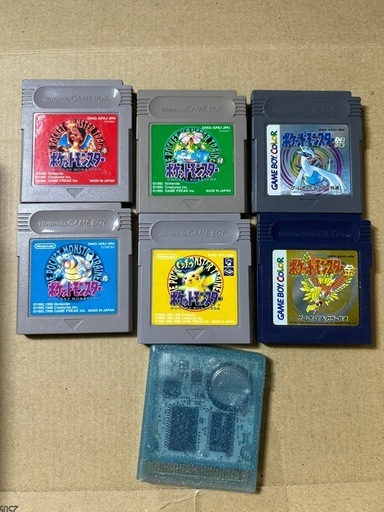 ゲームボーイソフトポケモンシリーズセット