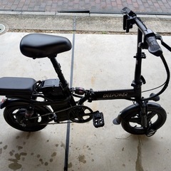 電動折りたたみアシスト自転車
の画像