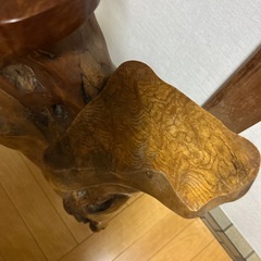 木のオブジェ　受け渡し予定決まりましたの画像