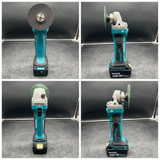 0588  makita マキタ 100mm充電式ディスクグラインダ 18V 電動工具 コードレス GA402D バッテリ付属 BL1