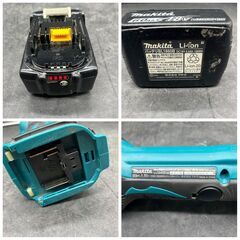 0588  makita マキタ 100mm充電式ディスクグラインダ 18V 電動工具 コードレス GA402D バッテリ付属 BL1860B 18V 6.0Ahの画像