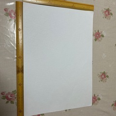 【未使用:厚紙 白 5枚】の画像
