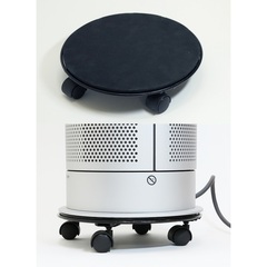 ☆ダイソン HP07 Dyson Purifier Hot + Cool 用 移動キャスター台（ブラック）の画像
