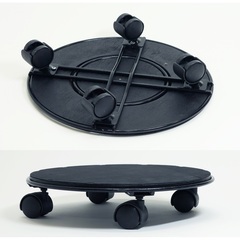 ☆ダイソン HP07 Dyson Purifier Hot + Cool 用 移動キャスター台（ブラック）の画像