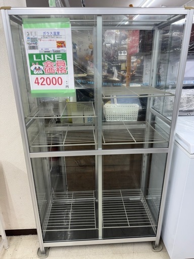 完売致しました ?LINE会員限定スペシャル価格?【ガラス温室】42000円　18-156