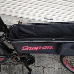 Snap-On[スナップオン]18/20吋 ミニベロ(小径車) 外装6段(ブラックＸレッド)の画像