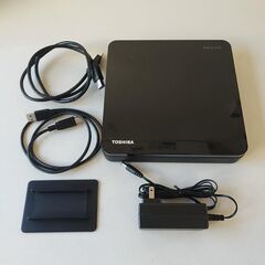 【美品】東芝 純正 タイムシフトマシン対応 USBハードディスク 6TB TOSHIBA REGZA THD-600D3 4TB+2TB HDD 2の画像