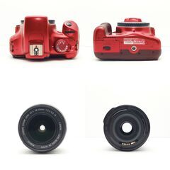 【全国送料無料】 Canon EOS Kiss X50✨ショット数極わずか!!✨手振れ補正付き レンズセット スマホ転送OK ズームセット✨ 届いたらすぐに使えます✨ キヤノン キャノンの画像
