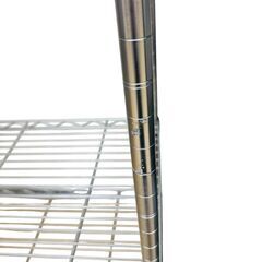 【レガストック川崎本店】メタルラック スチールラック ワイヤーラック 4段 57㎝×120㎝×33㎝の画像