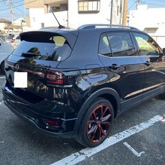 【低走行9,500km✨】VW T-CROSS TSI 1st Plus／人気の黒！美車・車検R9年4月まで！の画像
