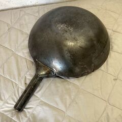 中華鍋 36cm 厨房 厨房機器 店舗 店舗用品 調理器具 キッチン用品 本格鍋 片手鍋 フライパン 鍋 調理鍋 ③ A0744YGの画像