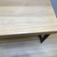 イトーキ ITOKI TH-MH型 奥行可変デスク 天然木 ナラ材 学習机 事務机 ワークデスク 北欧風 木 カフェ風 ナチュラルインテリア　【糸島市内 送料無料】251026-8の画像