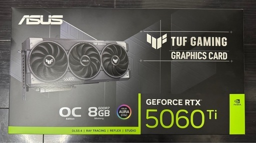 10/26 24時まで　中古　RTX5060Ti TUF GAMING