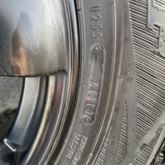 ハイエース ホイール付スタッドレスタイヤセットの画像