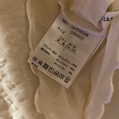 レディース　長袖シースルーインナーの画像