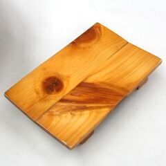 中古 天然木 寿司下駄 刺身盛り台 幅24×奥行15.5×高さ4cm 7台セット 寿司盛台 業務用 すしげた 札幌市 清田区 平岡の画像