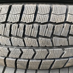 DUNLOP 185/65R15 24年製スタッドレスタイヤ　管理番号：南-34の画像