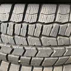 DUNLOP 185/65R15 24年製スタッドレスタイヤ　管理番号：南-34の画像