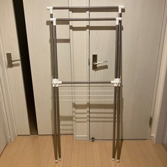 【購入者決まりました】ステンレス洗濯物干しの画像