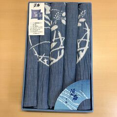 東京西川 涼布 ちぢみ 座布団カバー ５枚セットの画像