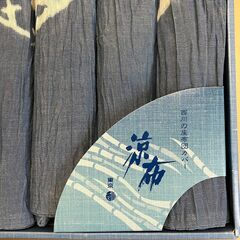 東京西川 涼布 ちぢみ 座布団カバー ５枚セットの画像
