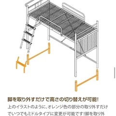 ロフトベッドの画像