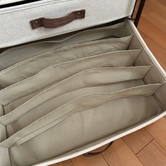 リネン好きな方向け収納チェストの画像