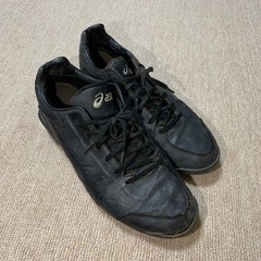 野球　スパイク　asics アシックス　26.0 ブラックの画像