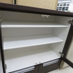 千歳市/恵庭市 近郊配送 ニトリ サイドボード レイジェス120 キッチン収納家具 店頭でのお受渡し大歓迎の画像