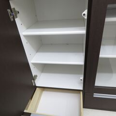 千歳市/恵庭市 近郊配送 ニトリ サイドボード レイジェス120 キッチン収納家具 店頭でのお受渡し大歓迎の画像