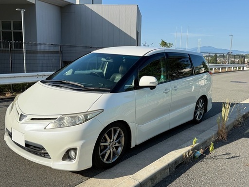 検査長い　令和9年７月まで　エスティマ　アエラス　レザーパッケージ