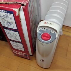 ミニオイルヒーター ES-903 ASAHI COZY BABY 8枚フィンの画像