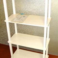 多目的収納ラック　クイックイージーシリーズ　ホワイトの画像