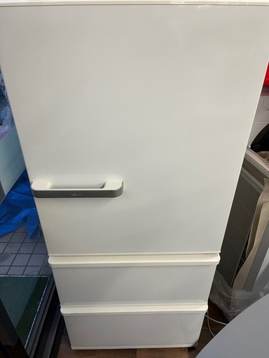 【2021年製】AQUA製　ノンフロン冷凍冷蔵庫「AQR-SV27HBK(W)」