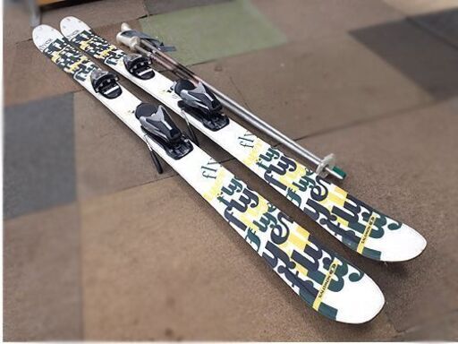札幌【サロモン フライヤー フリースタイルスキー 161cm】ツインチップ スイッチ グラトリ ハーフパイプ テレインパーク Salo