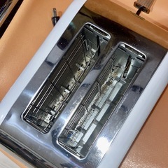 昭和レトロ アメリカン クラシック アンティーク型 ドウシシャ製 ポップアップ トースター PTU-851 2019年製 トーMADE IN CHINA 中古 の画像