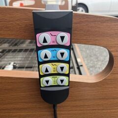 ニトリ 電動ベッド ライズ3M 3モータータイプ　N-sleepマット付きの画像