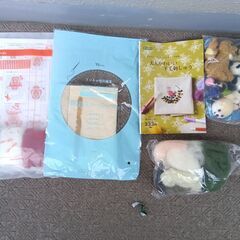 刺しゅう用品いろいろ、まとめての画像