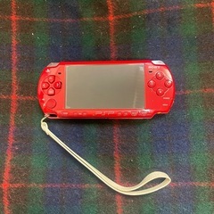 ソニー　ゲーム機「PSP-2000」 レッドPSP-2000/3000シリーズ専用　ワンセグチューナーヘッドホンアダプター　付きの画像